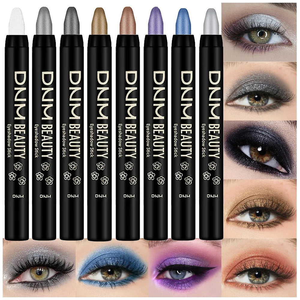 16Colors Shimmer Eyeshadow Stick Pearlescent Waterproof Eyeliner
