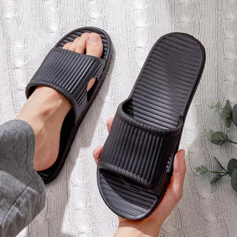 Fashion Men's Slippers Summer EVA Comfortable Soft Soles House