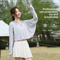 Women's Ice Silk Sun Protection Jacket Spring Summer UV-Blocking