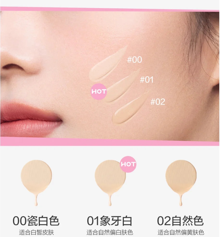 Passional Lover PL Creamy Velvet Blur Cushion Foundation Graffiti Lasting Foundation Makeup Cosmetics Zpaxo