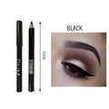 1/2Pcs Black Brown Eyebrow Pencil Waterproof Microblading Eyeliner Pen Tint Tattoo Makeup Long Lasting Quick Draw Eyelash Makeup Zpaxo Black