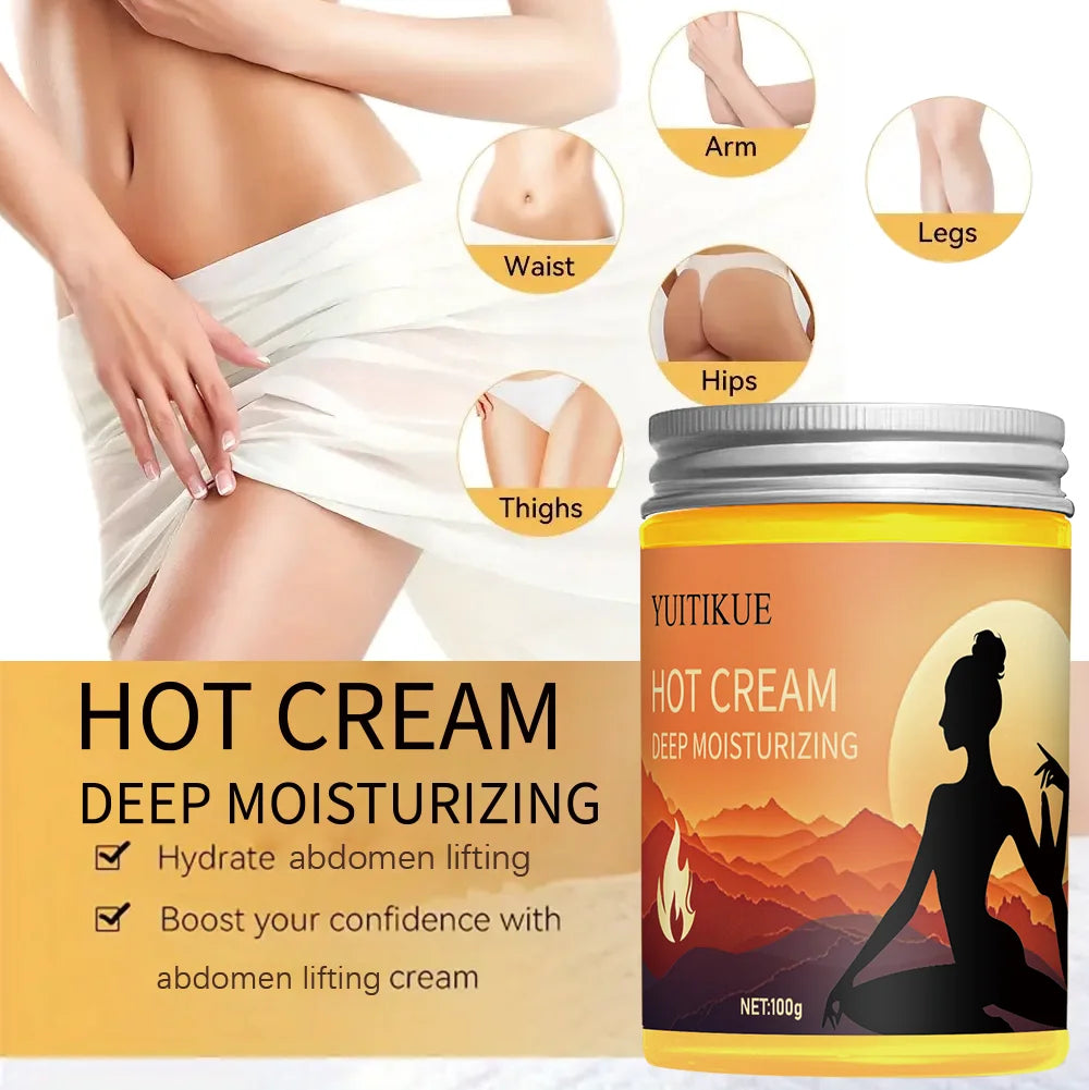 YUITIKUE Hot Firming Body Cream – 5-in-1 Sculpting Cream 100g Firming Body Cream Zpaxo
