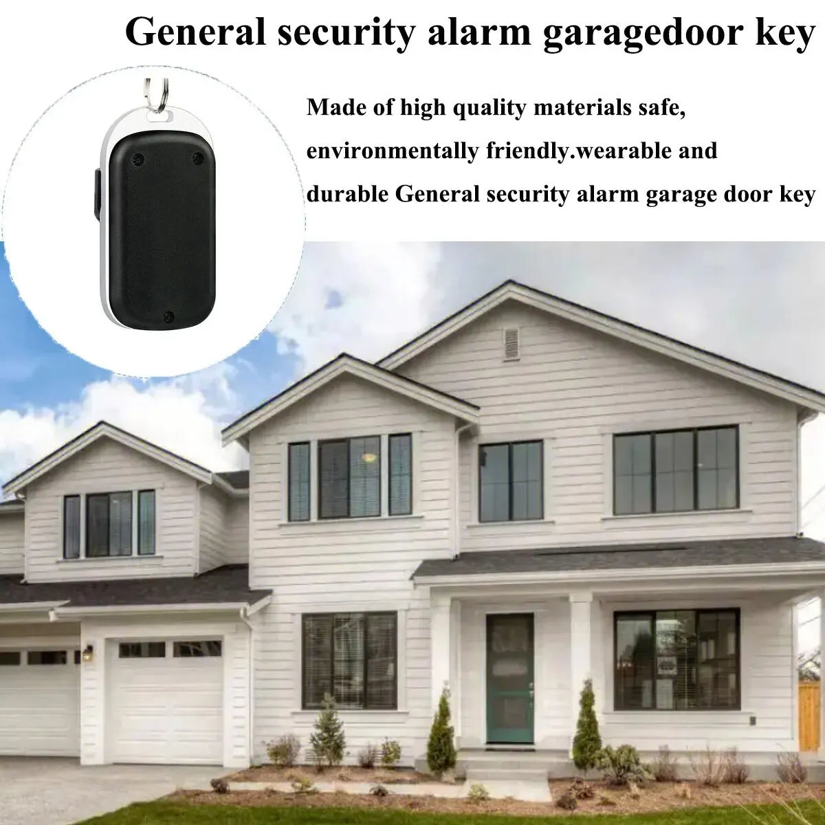 433MHz Remote Control 4CH Car Key Garage Door Gate Opener Duplicator Zpaxo