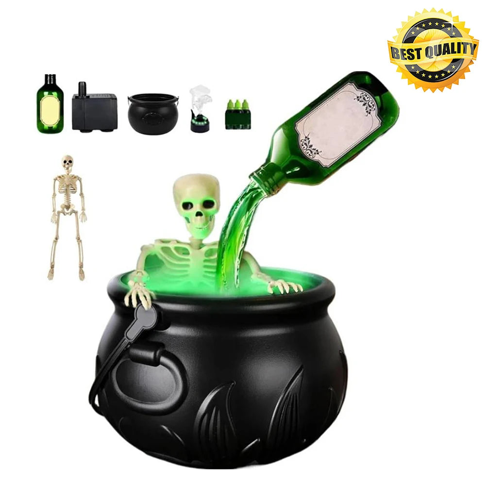 Halloween Decorations Indoor Witch Cauldron Black Plastic Bowl