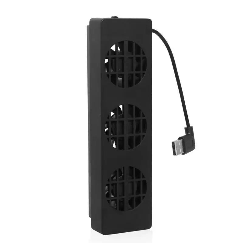 Game Console Cooling Fan 5V External Silent USB Cooler 3 Gear Zpaxo