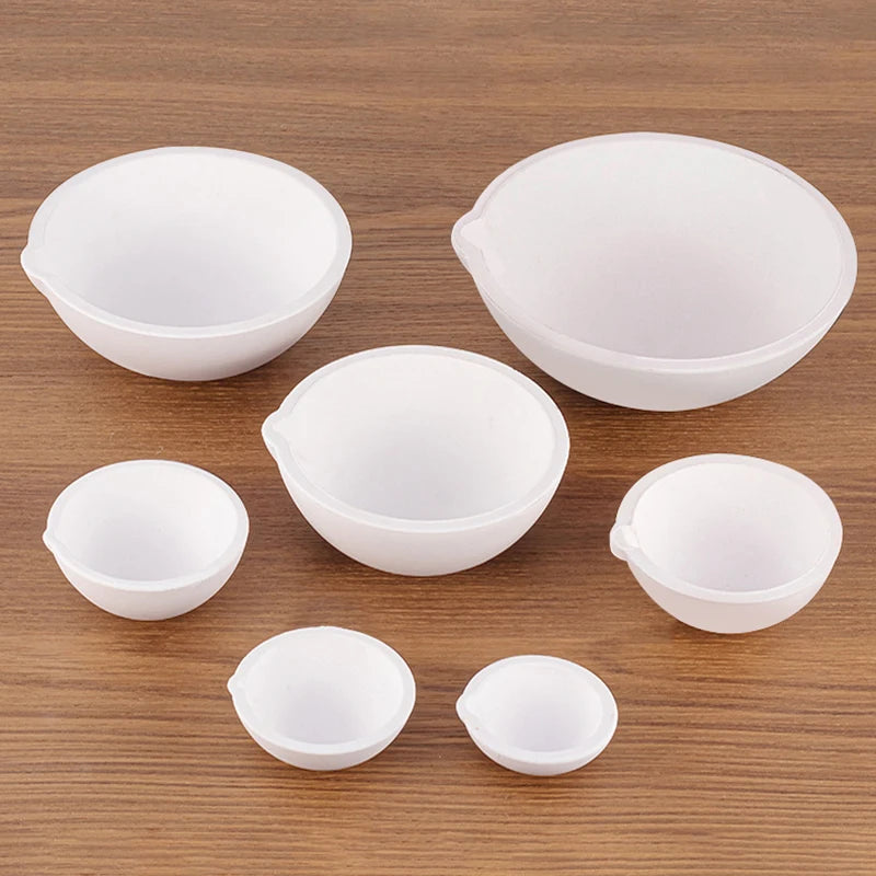 Temperature Quartz Bowl Crucible Furnace Melting Casting Refining Zpaxo