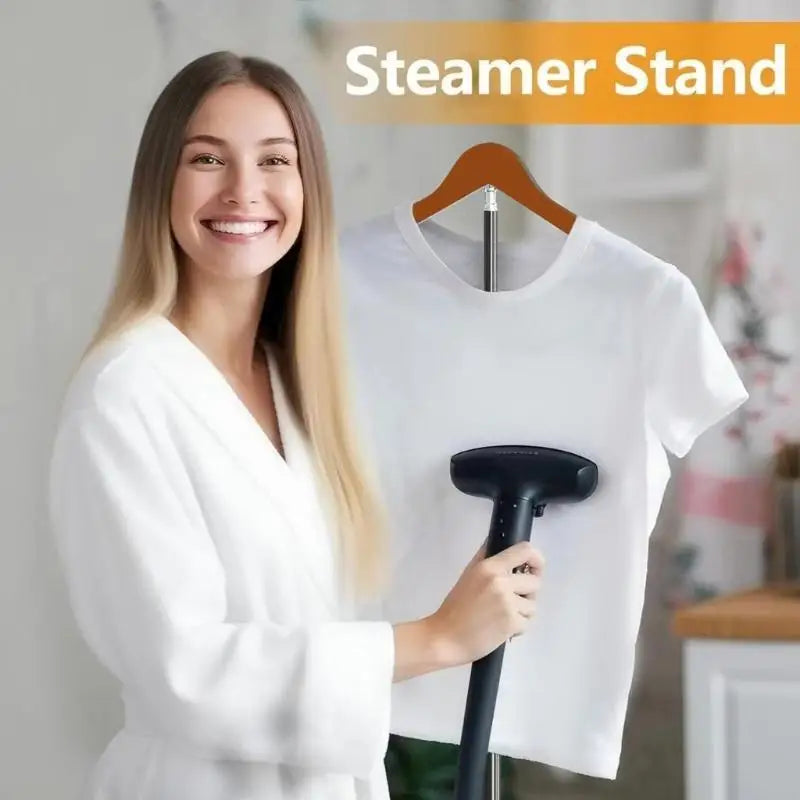 Space Saving Ironing Rack Featuring Extendable Bar Various Garment