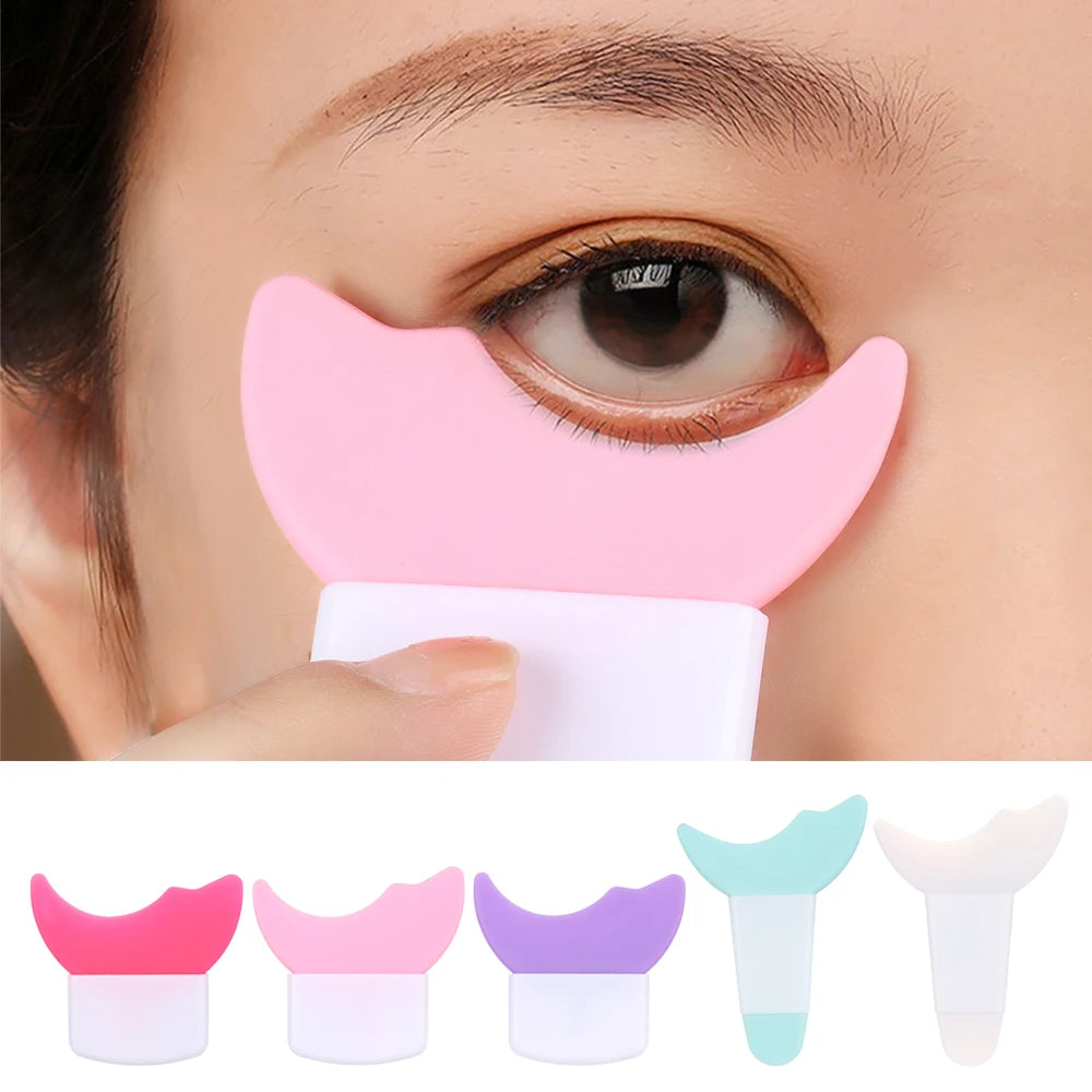 Eye Makeup Aid Professional Eyeliner Template Mascara Baffle Eyeliner Tool Eyebrow Eyeliner Shaper Assistant Beauty Tool Zpaxo