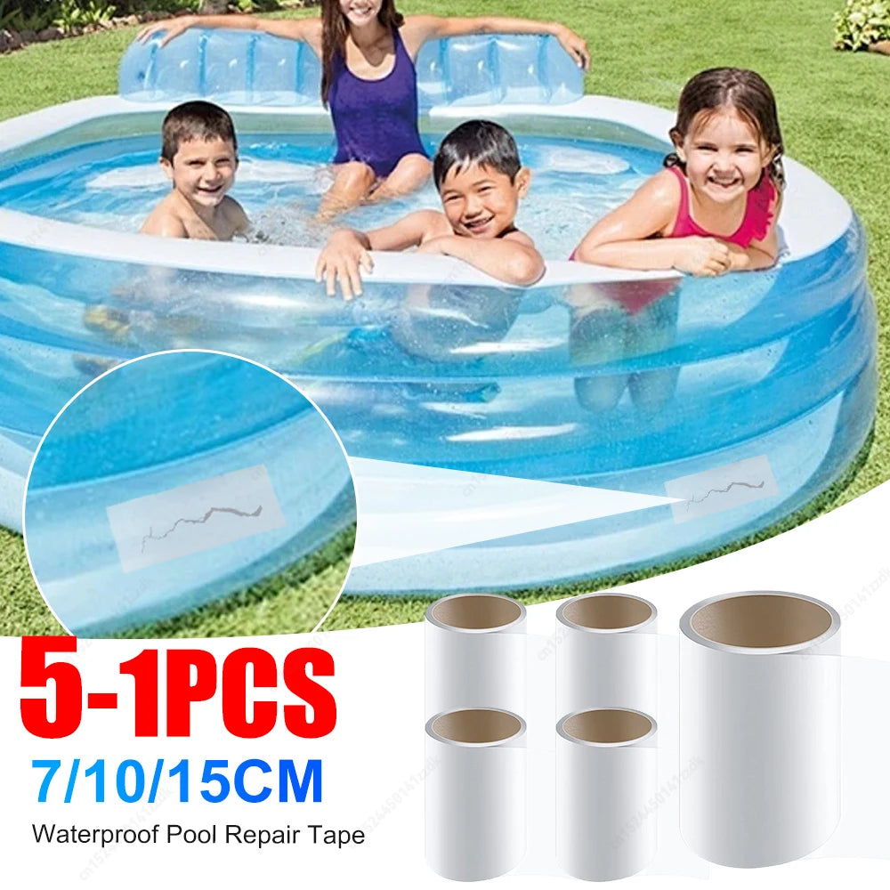 1-5pcs TPU Inflatable Patch Repair Kit Waterproof Swimming Pool Patch Repair for Air Mattress Bounce House Bounce House Tent Zpaxo
