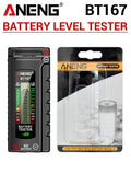 ANENG BT167 Tester Volt Test Checker Battery Detector Button Cell