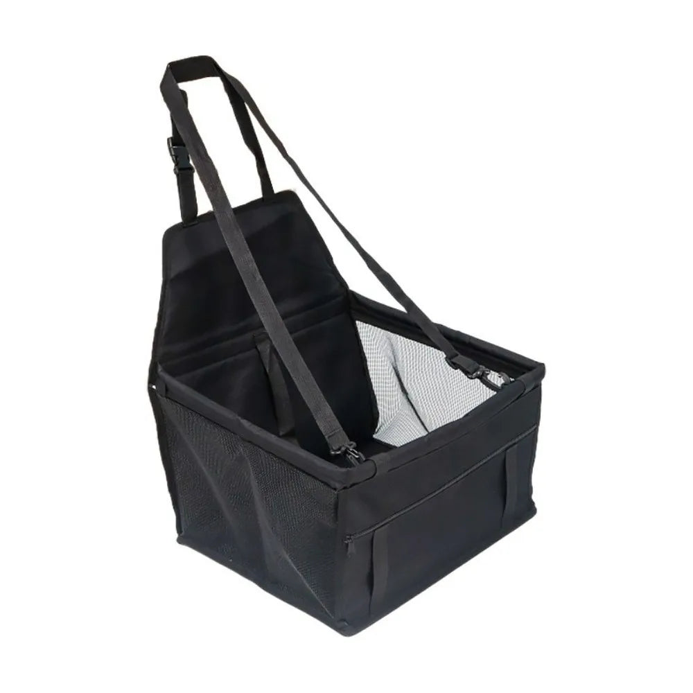 Waterproof Folding Pet Dog Carrier Pad Breathable Mesh Hammock Auto Zpaxo Black