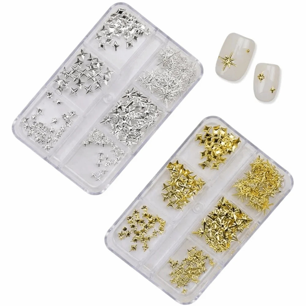3D Nail Art Rhinestones Sparkle Colorful Pointed Bottom Charms Gems Zpaxo