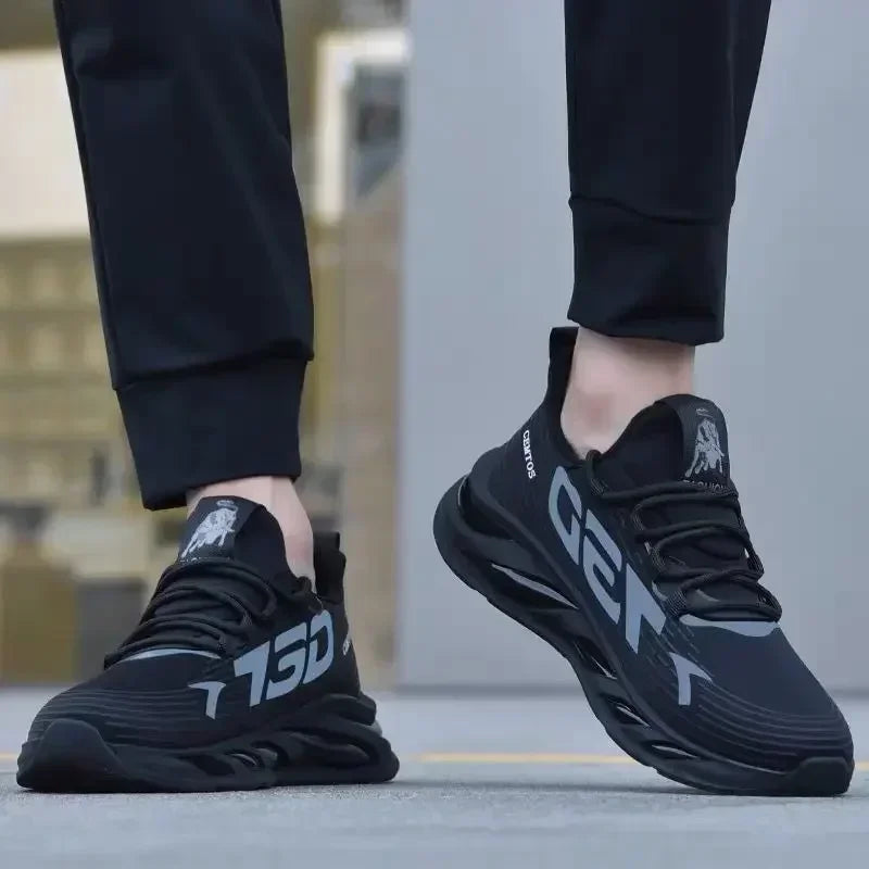 Men's Casual Light Mesh Sports Shoes Summer Breathable Cool Running