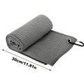 30x30cm Golf Towel Wipe Club Bag Cleaning Cloth Waffle Pattern Rag