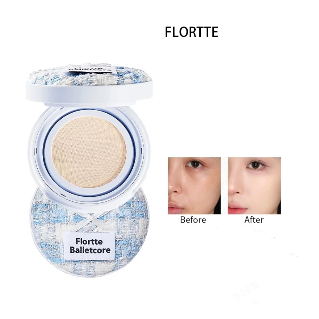 FLORTTE Balletcore Foundation Air Cushion Cream Ballet Breathable Zpaxo