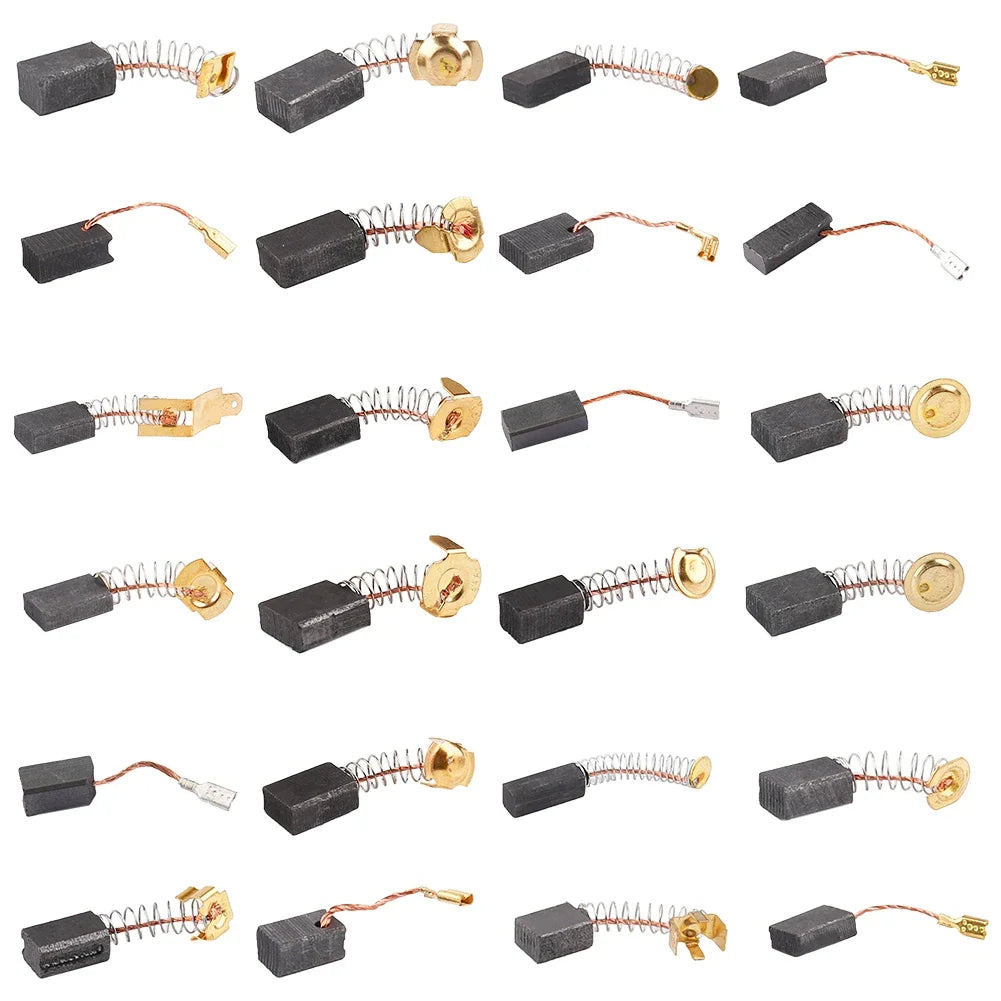 10pcs Carbon Brush Replacement Parts Electric Hammer Drill Graphite Brush Cutting Polishing Machine Power Tool Accessories Zpaxo