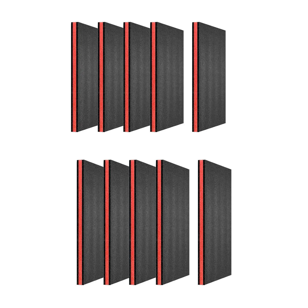 5 Pieces Tool Box Foam Inserts Anti Slip Professional Removable for Toolboxes Packaging Storage Transport Padding Crafts Zpaxo