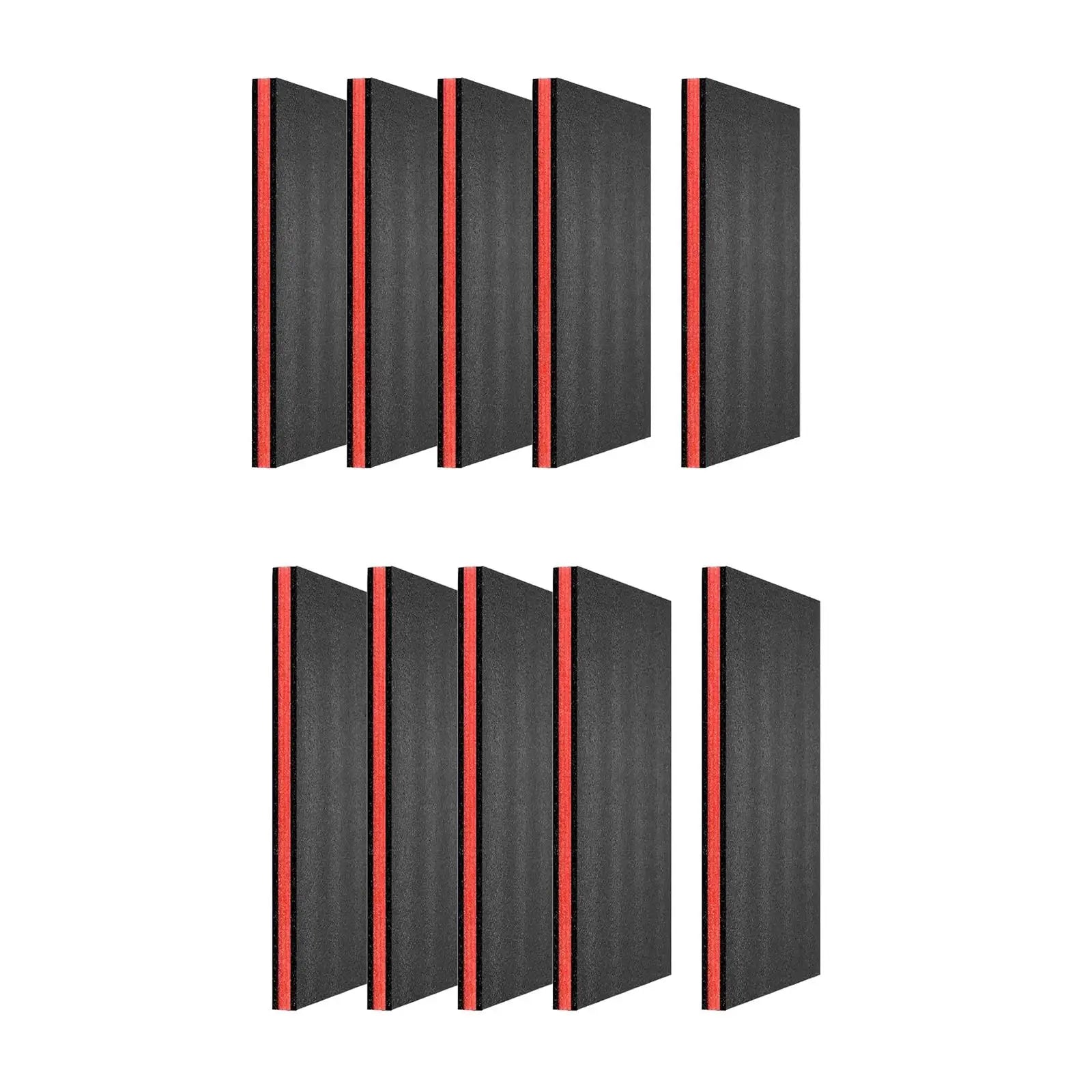 5 Pieces Tool Box Foam Inserts Anti Slip Professional Removable for Toolboxes Packaging Storage Transport Padding Crafts Zpaxo