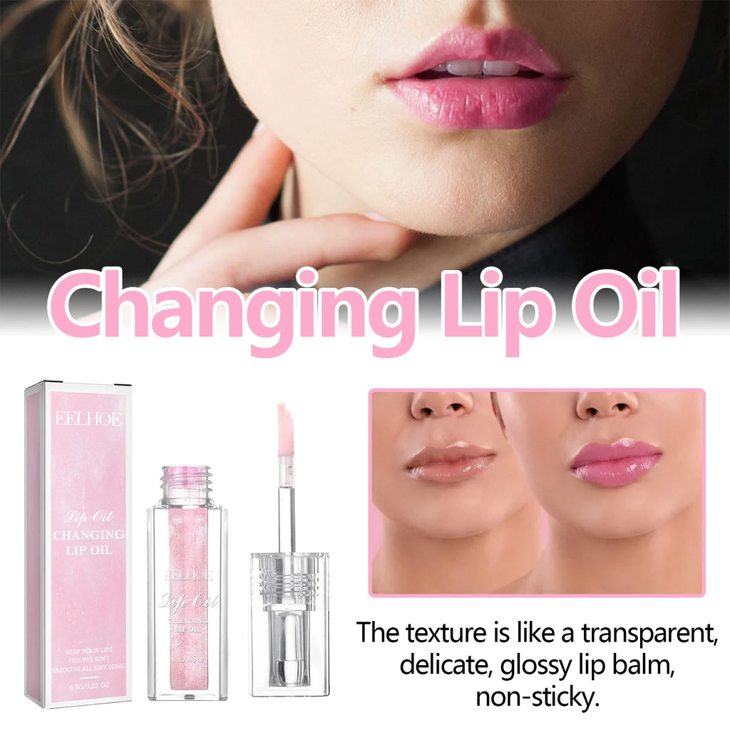 Eelhoe Color Changing Lip Oil – Moisturizes & Smooths Lips Color Changing Lip Oil Zpaxo