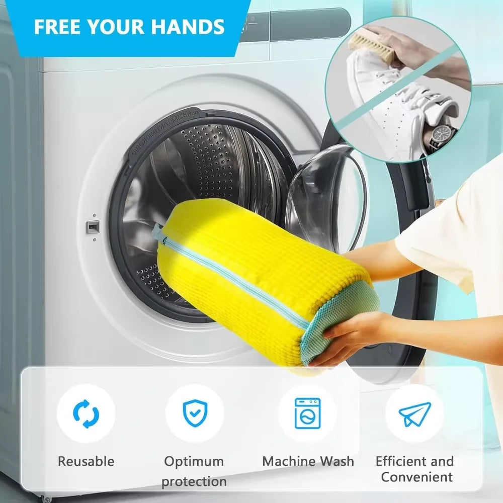 Sneaker Laundry Bag – Mesh Shoe Washing Bag for Machines