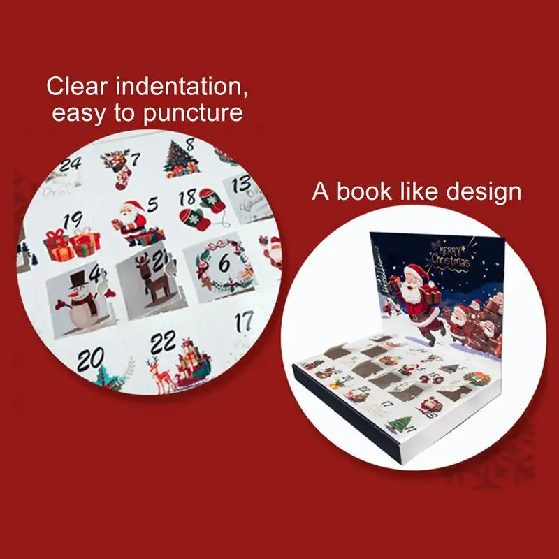 DIY Christmas Advent Calendar Boxes 24 Days Countdown Festival Box