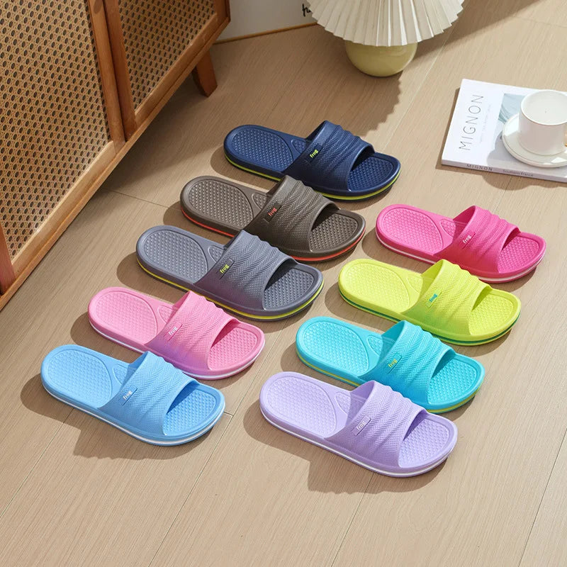 Men Women Couples EVA Slippers Home Use Hotel Bathroom Anti-slip Ones