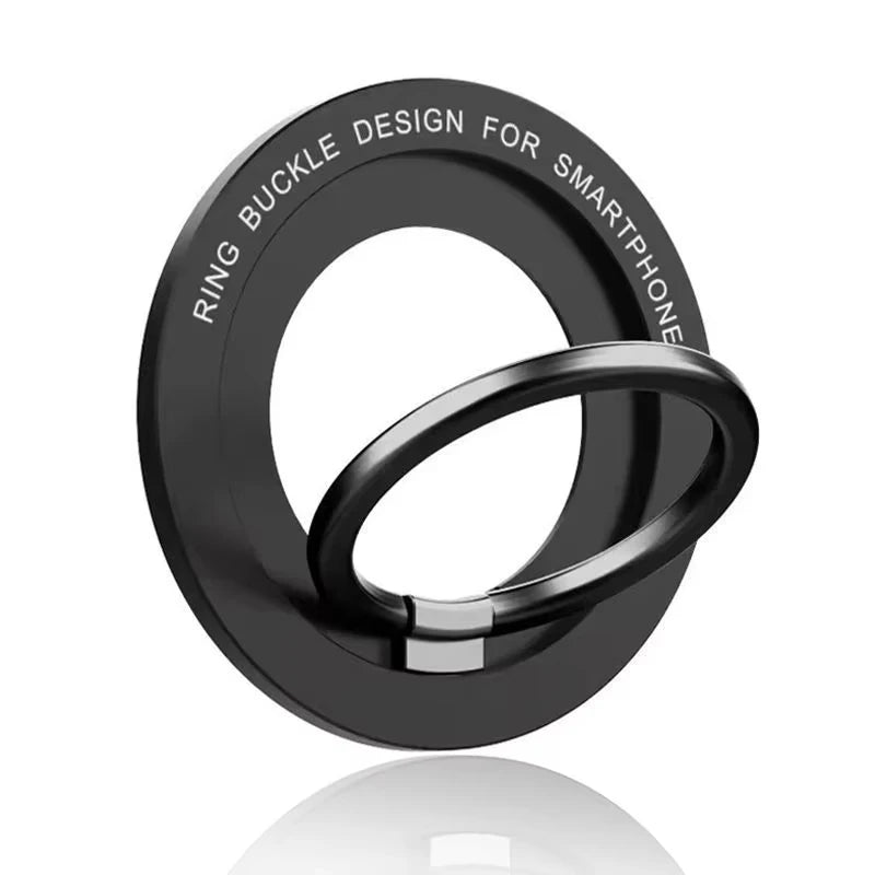 Magnetic Phone Ring Holder For MagSafe Phone Ring Grip Finger Ring Kickstand Metal Phone Grip For Samsung iPhone 16 15 14 Series Zpaxo
