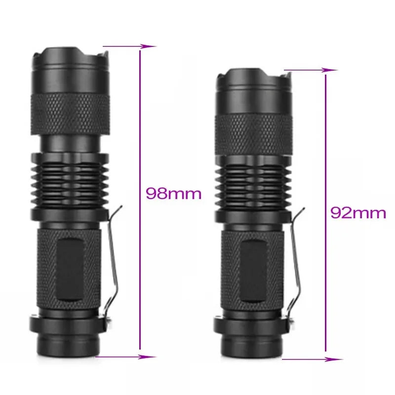 UV Black Light Flashlight 395nm – Pet Stain & Scorpion Detector