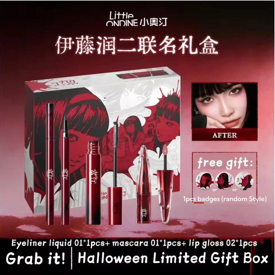Makeup Little Ondine Fujiang Badge Floating Shadow Blush Palette Zpaxo Set C