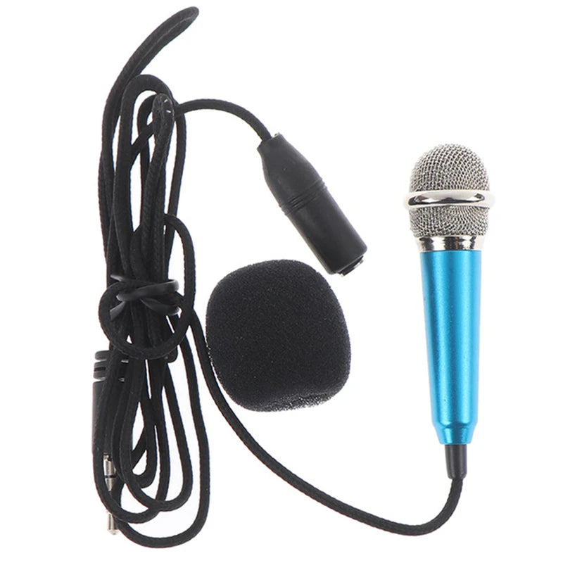 Universal Portable Stereo Studio Mic KTV Karaoke Mini Microphone