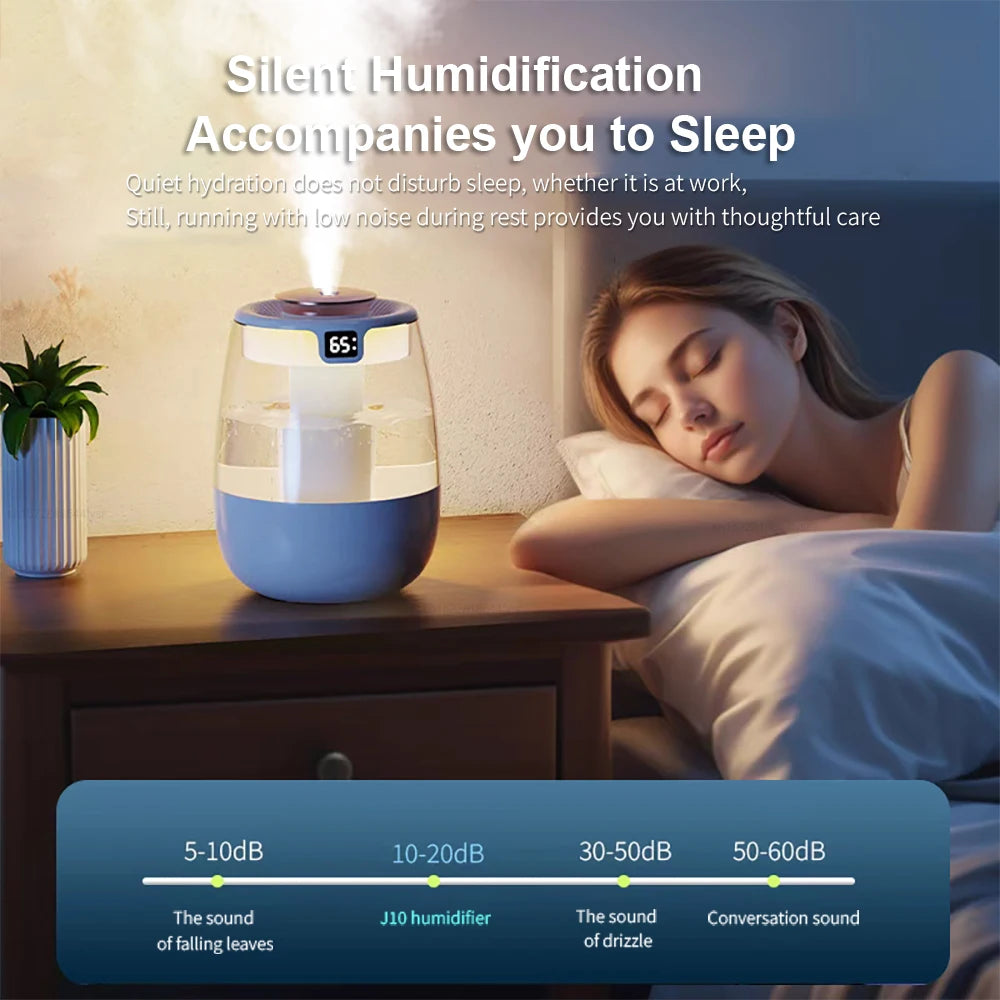 Air Humidifier Professional Large Capacity Double Spray Port Cool