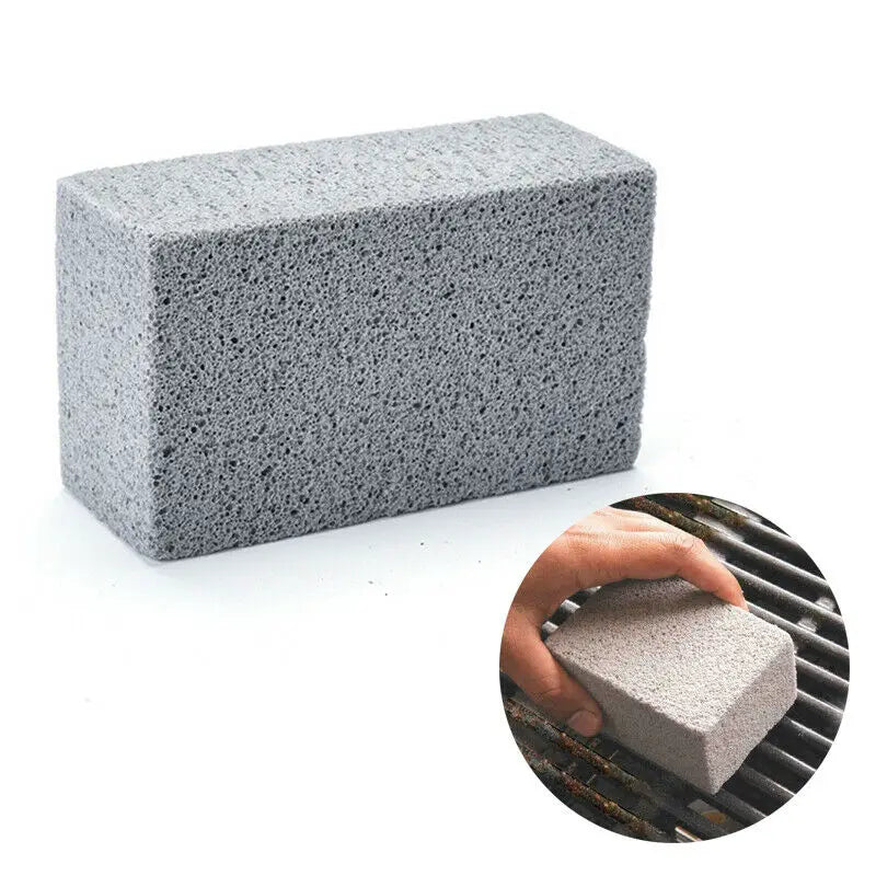 BBQ Grill Cleaning Pumice Brick – Barbecue Rack Scrubber