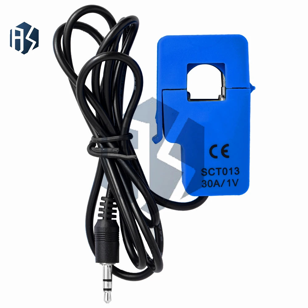 Non-invasive SCT-013 AC Current Sensor Series 30A 50A 100A Split Core Zpaxo