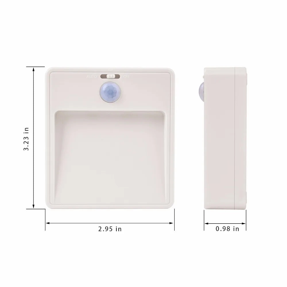 Energy Saving LED Night Light PIR Motion Sensor Cabinet Wall Lamp for Closet Bedroom Lighting Zpaxo