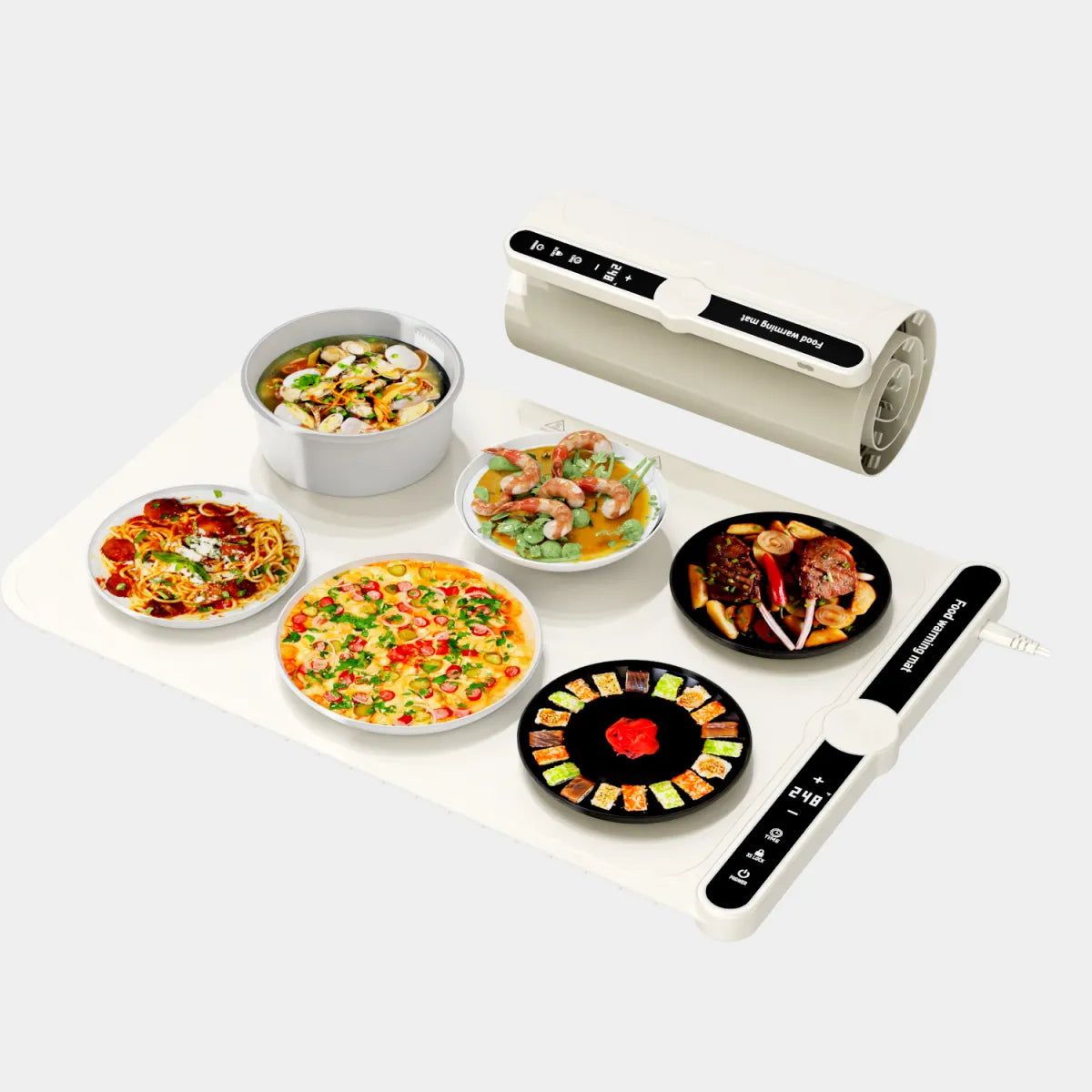 Insulation Heating Tray Zpaxo Beige US