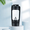 Electric Self-Stirring Coffee Shake Cup Zpaxo Black 630ml