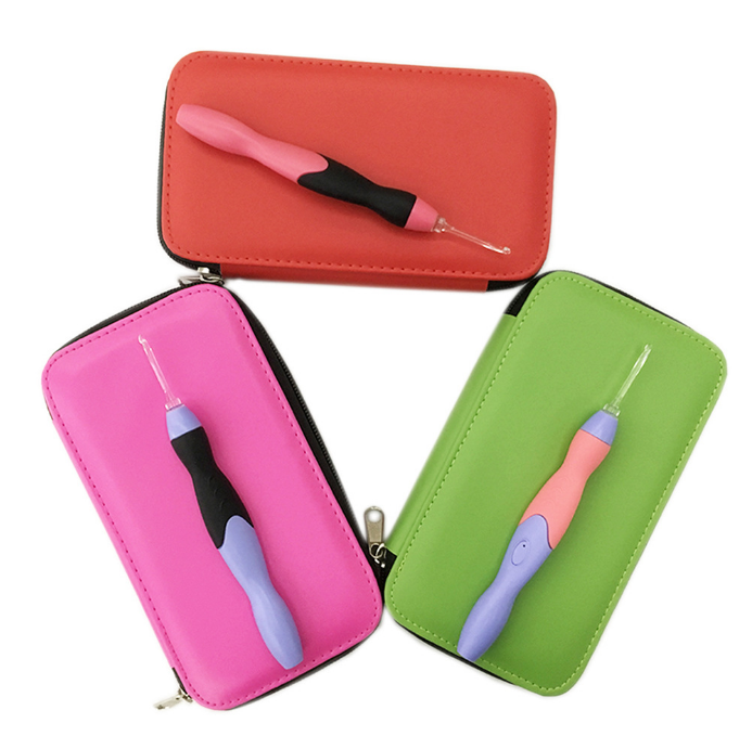 USB Charging Crochet Hook Light Set for Crafting