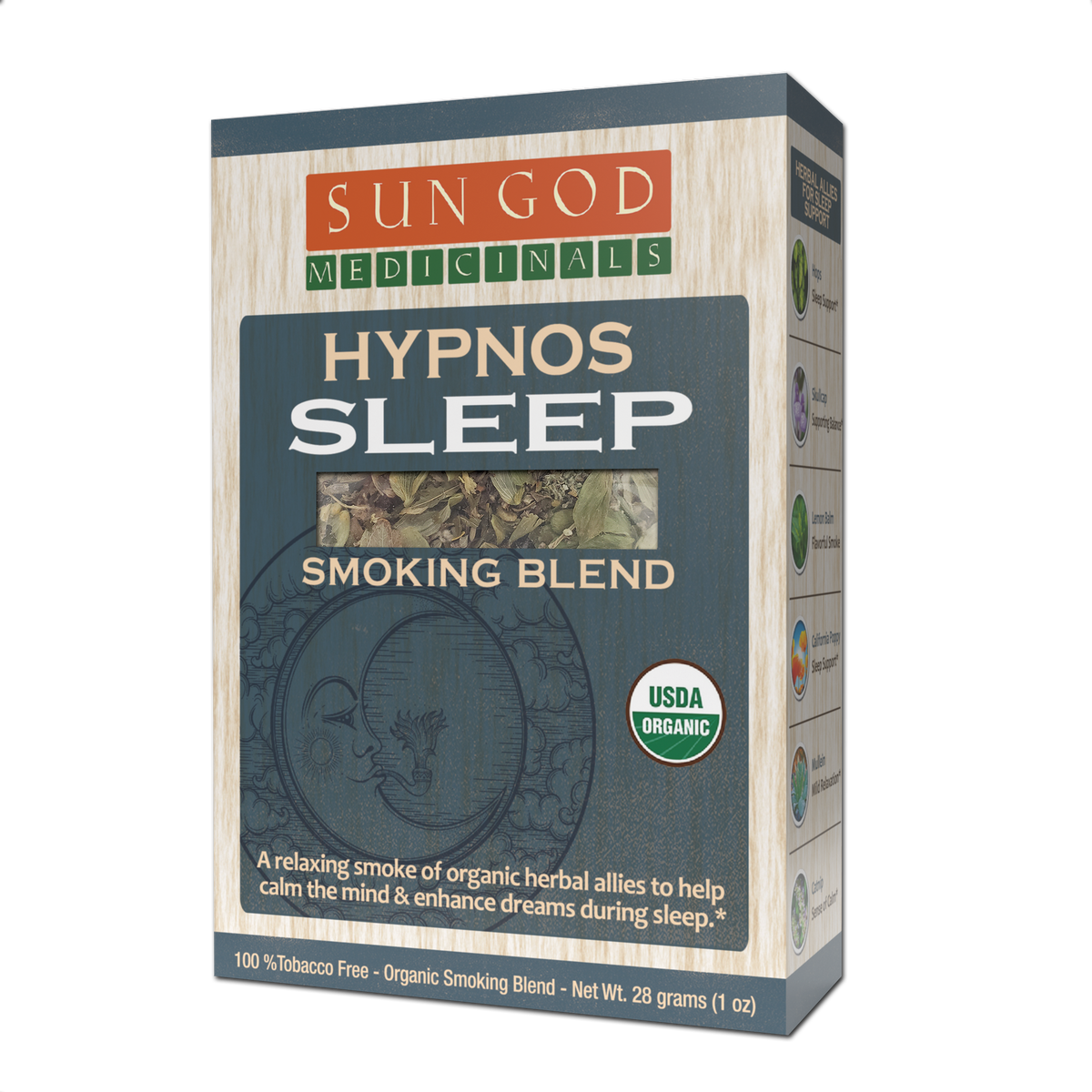 Hypnos Herbal Smoking Blend Zpaxo