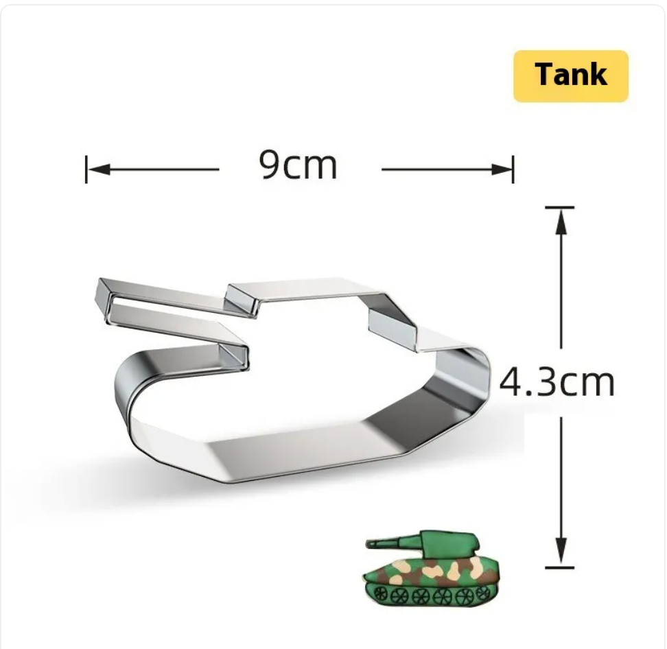Military Shaped Cookie Cutter Zpaxo