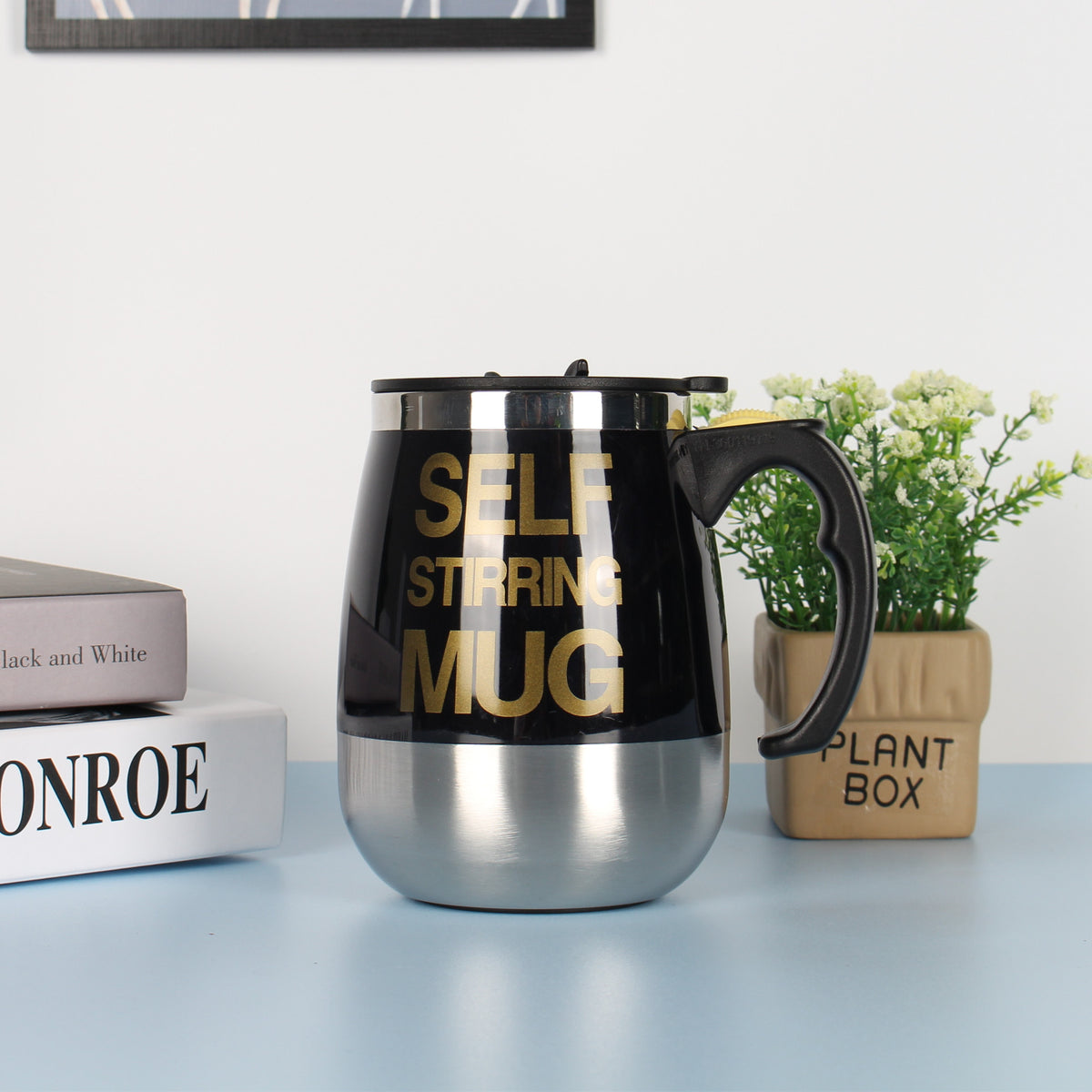 Electric Self-Stirring Coffee Mug Zpaxo