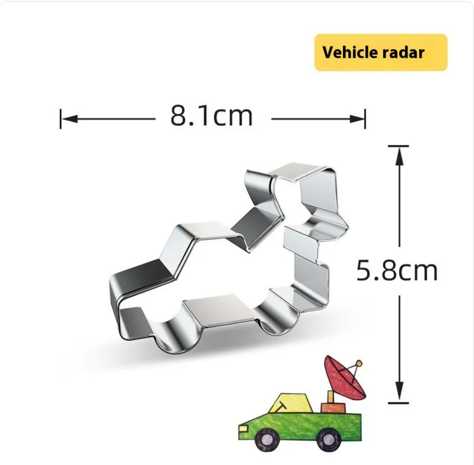 Military Shaped Cookie Cutter