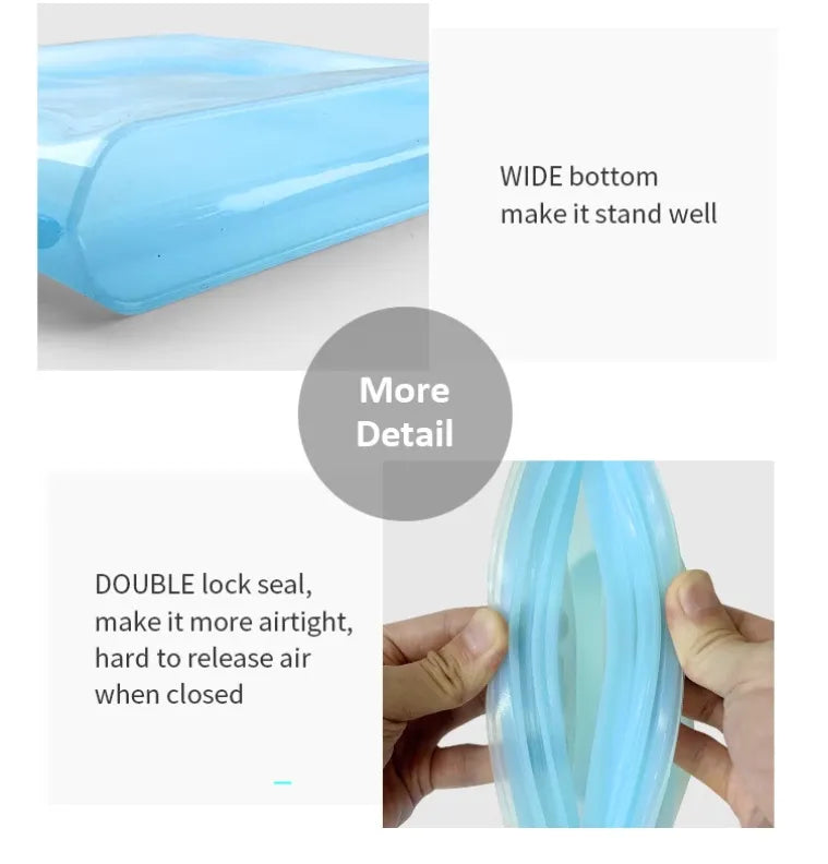 Silicone Food Storage Bag Zpaxo