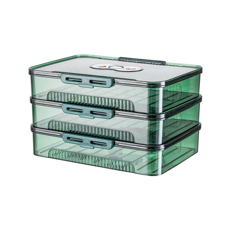 Dumpling Box Freezer Safe Storage Container Zpaxo