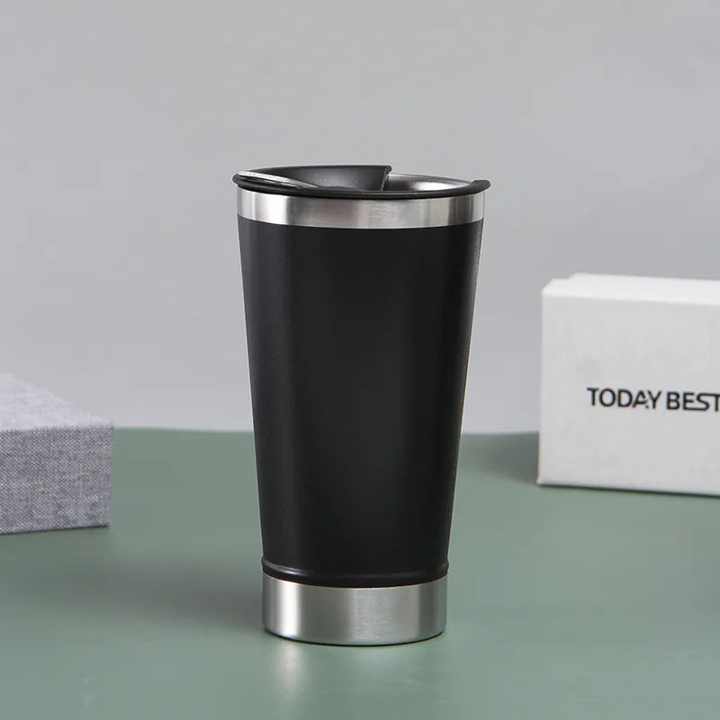 304 Stainless Steel Tumbler With Bottle Opener Zpaxo