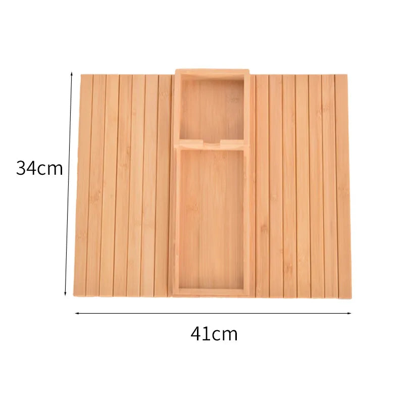 Bamboo Sofa Arm Rest Tray Zpaxo