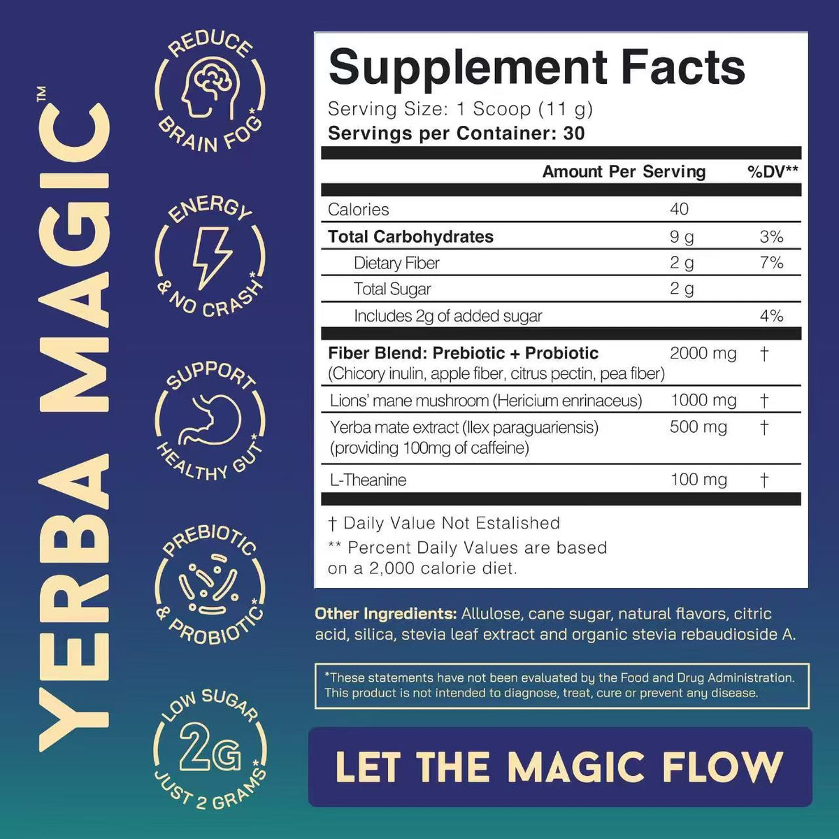 Yerba Magic Instant Tea Powder Zpaxo