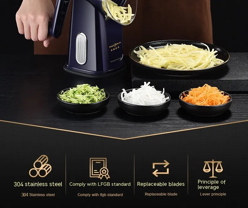 Multi-Function Vegetable Grater Shredder Zpaxo