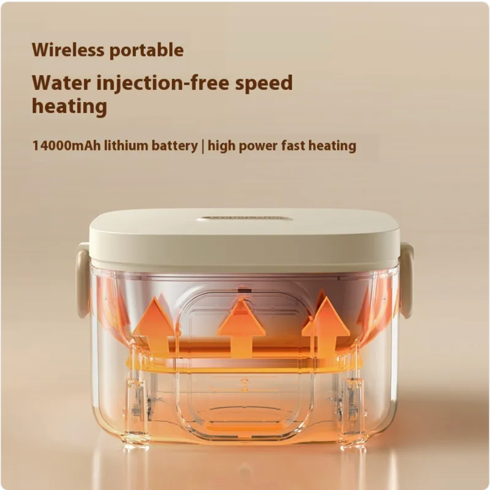 Smart Wireless Heated Lunch Box Zpaxo
