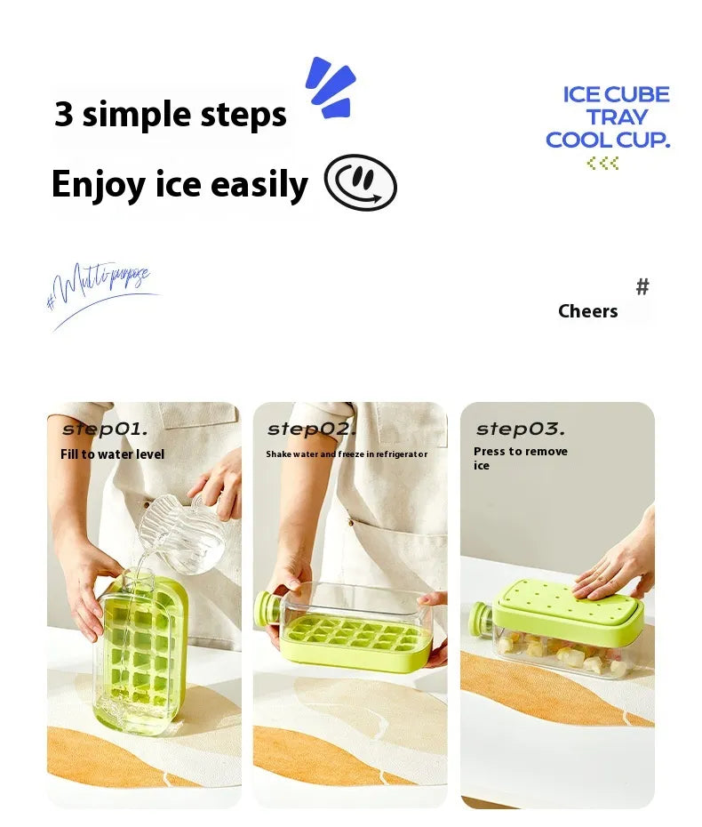 Portable One-Click Molding Cooling Cup Zpaxo