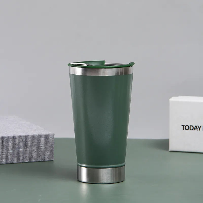 304 Stainless Steel Tumbler With Bottle Opener Zpaxo